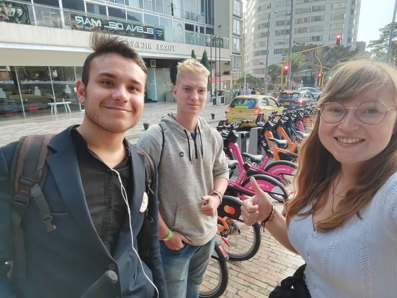 Bike tour in Bogota's Financial Center