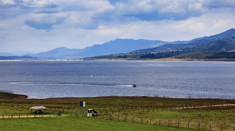 Sailing Tour Bogota, Tour to the Marina de Guatavita Sesquilé, Embalse Tomine Excursion Experience from Bogotá Colombia