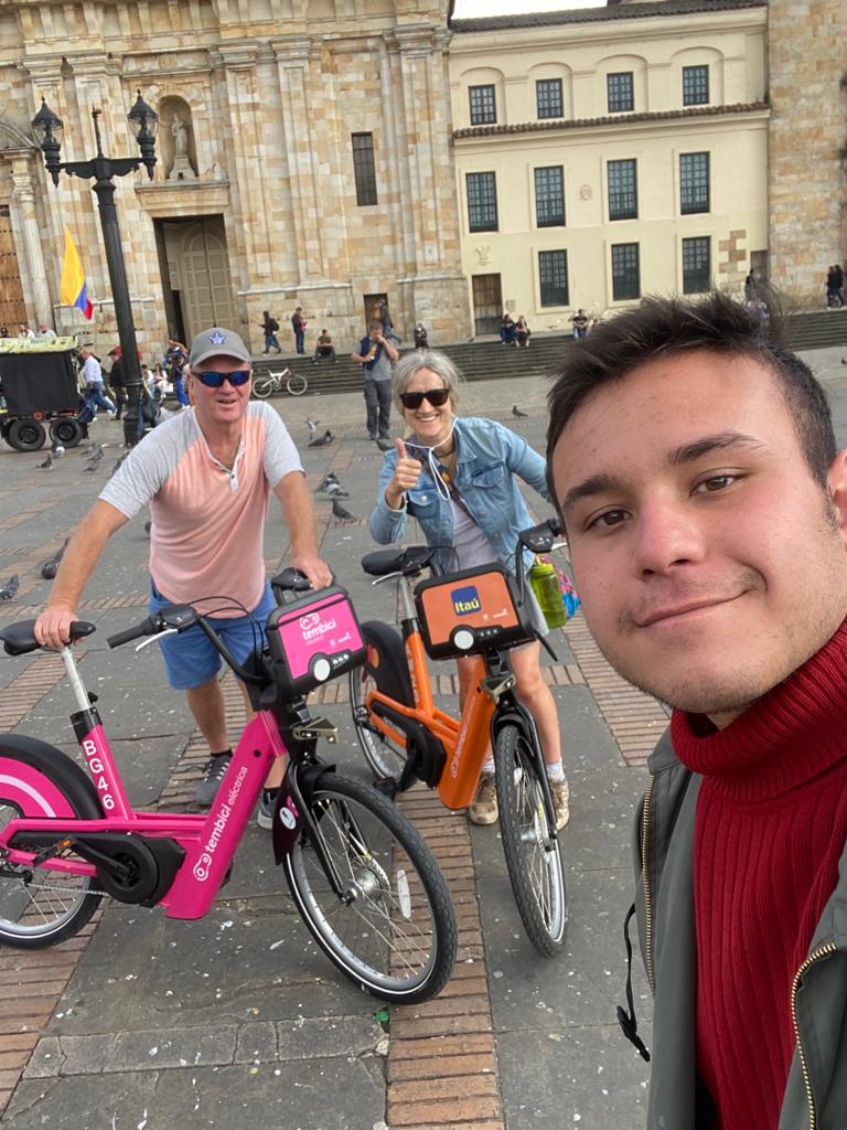 Bike tour in Bogota's Financial Center 